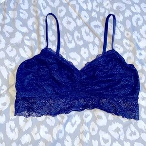 Navy vs pink bralette